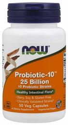 Now Foods Probiotic-10 25 Billion Προβιοτικά 50 φυτικές κάψουλες