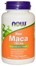 Now Foods Raw Maca 90 φυτικές κάψουλες