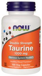 Now Foods Taurine 1000mg 100 κάψουλες