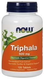 Now Foods Triphala 500mg 120 ταμπλέτες