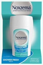 Noxzema Shower Fresh Natural Antiperspirant Αποσμητικό 48h σε Roll-On 50ml Κωδικός: 16434603