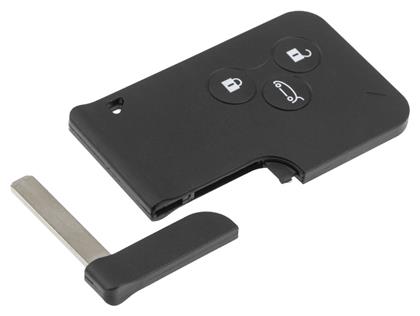 NTY Κέλυφος Κλειδιού Αυτοκινήτου με Λάμα με 3 Κουμπιά για Renault