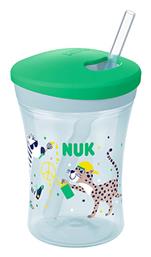 Nuk Παιδικό Ποτηράκι Action Cup από Πλαστικό Πράσινο 230ml για 12m+