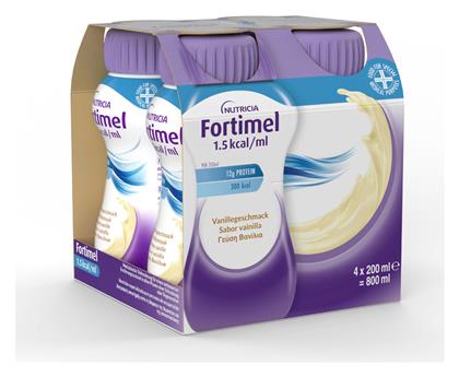 Nutricia Fortimel 1.5kcal 4 x 200ml Βανίλια από το Pharm24