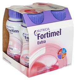 Nutricia Fortimel Extra 4 x 200ml Φράουλα από το Pharm24