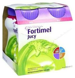 Nutricia Fortimel Jucy 4 x 200ml 800ml Μήλο