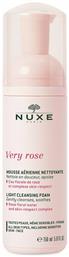 Nuxe Αφρός Καθαρισμού Very Rose Light Cleansing για Ευαίσθητες Επιδερμίδες 150ml