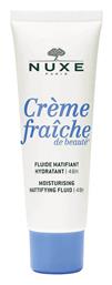 Nuxe Creme Fraiche De Beaute Moisturising Mattifying Λεπτόρρευστη Κρέμα Ρυθμιστική 50ml