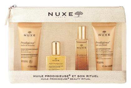 Nuxe Huile Prodigieuse Beauty Ritual Σετ Περιποίησης για Ενυδάτωση & Λάμψη με Αφρόλουτρο , Κρέμα Σώματος & Λάδι Μαλλιών 30ml από το Pharm24