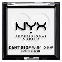 Nyx Professional Makeup Can't Stop Won't Stop Matte Powder 11 Brightening Translucen 6gr