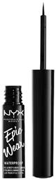 Nyx Professional Makeup Epic Wear Long Stay & Waterproof Πινέλο Eye Liner 3.5ml