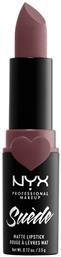 Nyx Professional Makeup Suede Matte Κραγιόν Matte 14 Lavender and Lace 3.5gr