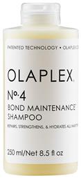 Olaplex No.4 Bond Maintenance Σαμπουάν για Αναδόμηση/Θρέψη για Όλους τους Τύπους Μαλλιών 250ml