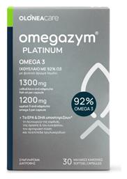 Olonea Omegazym Platinum Ιχθυέλαιο 1300mg 30 μαλακές κάψουλες