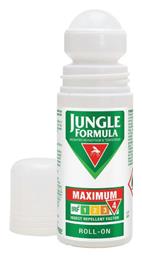 Omega Pharma Jungle Formula Maximum Εντομοαπωθητική Λοσιόν σε Roll On/Stick 50ml