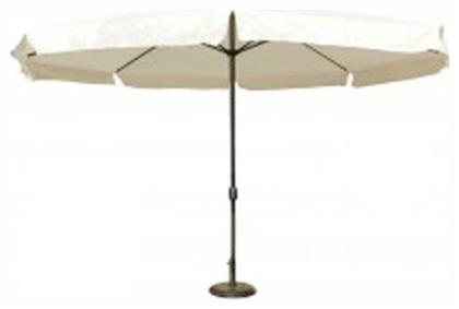 Ομπρέλα Δαπέδου Στρογγυλή Αλουμινίου Εκρού Φ3m