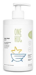 One Hug Baby Wash 2in1 Ήπιο Βρεφικό Αφρόλουτρο & Σαμπουάν Μορφή Gel 500ml από το Pharm24