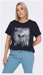 Only Carmakoma T-Shirt Μπλε