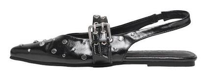Only Δερμάτινες Γυναικείες Μπαλαρίνες Slingback με Λουράκι σε Χρώμα