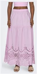 Only Ψηλόμεση Maxi Φούστα Pirouette Pink