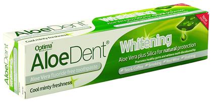 Optima Naturals Aloe Dent Whitening Οδοντόκρεμα Χωρίς Φθόριο 100ml