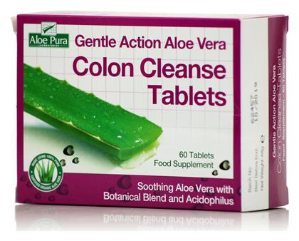 Optima Naturals Aloe Vera Colon Cleanse Tablets 60 tabs