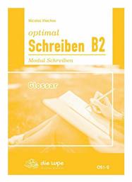 OPTIMAL SCHREIBEN B2 GLOSSAR