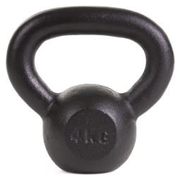 Optimum Kettlebell από Μαντέμι 4kg Μαύρο