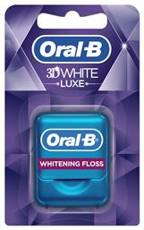 Oral-B 3D White Luxe Οδοντικό Νήμα με Γεύση Μέντα 35m