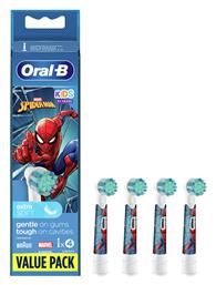 Oral-B Ανταλλακτικό για Ηλεκτρική Οδοντόβουρτσα Kids Spiderman για 3+ χρονών 4τμχ από το e-shop