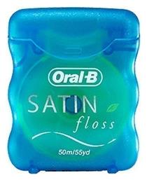 Oral-B Satin Floss Κερωμένο Οδοντικό Νήμα με Γεύση Μέντα 25m από το Pharm24