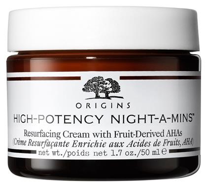 Origins High Potency Night-a-Mins Ενυδατική & Αντιγηραντική Κρέμα Προσώπου Νυκτός για Ξηρές Επιδερμίδες με Βιταμίνη C 50ml