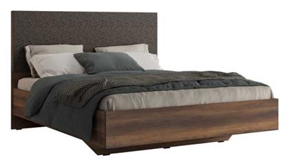 Oryana Κρεβάτι Υπέρδιπλο για Στρώμα 160x200cm Καρυδί