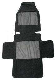 Osann Προστατευτικό Καθίσματος Μαύρο με Isofix