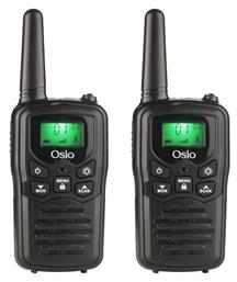 Osio OPM-1050 Walkie Talkie 0.5W με Μονόχρωμη Οθόνη Σετ 2τμχ από το Filinda