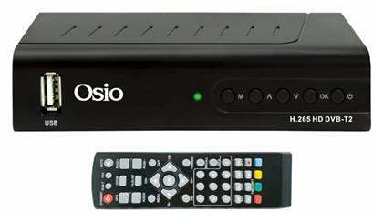 Osio OST-3540D Ψηφιακός Δέκτης Mpeg-4 Full HD (1080p) με Λειτουργία PVR (Εγγραφή σε USB) Σύνδεση USB