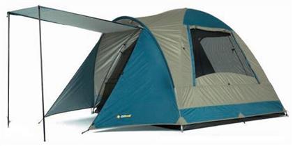 OZtrail Tasman 4V Dome Σκηνή Camping Igloo Μπλε με Διπλό Πανί 3 Εποχών για 4 Άτομα 240x220x180εκ.