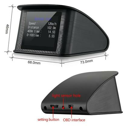 P10 Ψηφιακό Head up Display Αυτοκινήτου