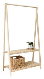 Pakketo Linett Κρεμάστρα Δαπέδου από Ξύλο Μπεζ 86x38x148cm