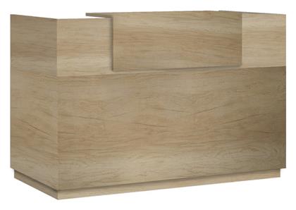 Pakketo Lotus Επαγγελματικό Γραφείο Υποδοχής με Διαστάσεις Π200xΒ70xΥ110cm