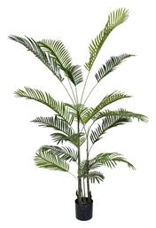 Pakketo Τεχνητό Φυτό σε Γλάστρα Αρέκα Πράσινο 180cm