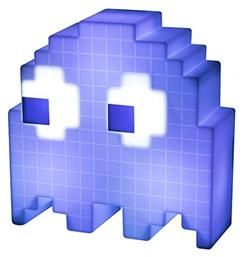 Paladone Led Παιδικό Διακοσμητικό Φωτιστικό Pac-Man Ghost με Εναλλαγές Χρωματισμών Λευκό 20x15x6εκ.