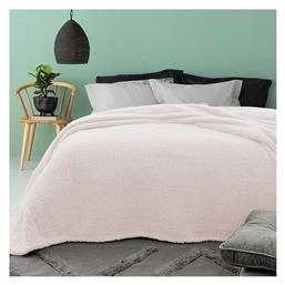 Palamaiki Sepia Κουβέρτα Fleece Υπέρδιπλη 220x240εκ. Pink