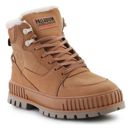 Palladium Μποτάκια Καφέ