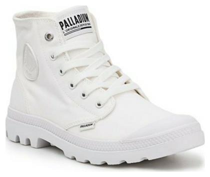 Palladium Pampa Hi Mono Λευκά Ανδρικά Αρβυλάκια