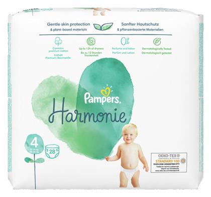 Pampers Harmonie Πάνες με Αυτοκόλλητο No. 4 για 9-14kg 28τμχ από το Pharm24