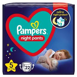 Pampers Night Pants No. 5 για 12-17kg