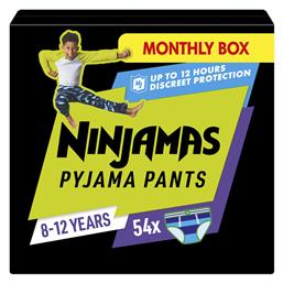 Pampers Ninjamas Boy Πάνες Βρακάκι για 27-43kg 54τμχ από το Pharm24