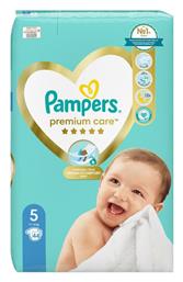 Pampers Premium Care Πάνες με Αυτοκόλλητο No. 5 για 11-16kg 44τμχ από το Pharm24