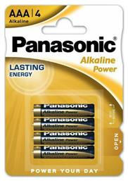 Panasonic Alkaline Power AAA 1.5V 4τμχ
